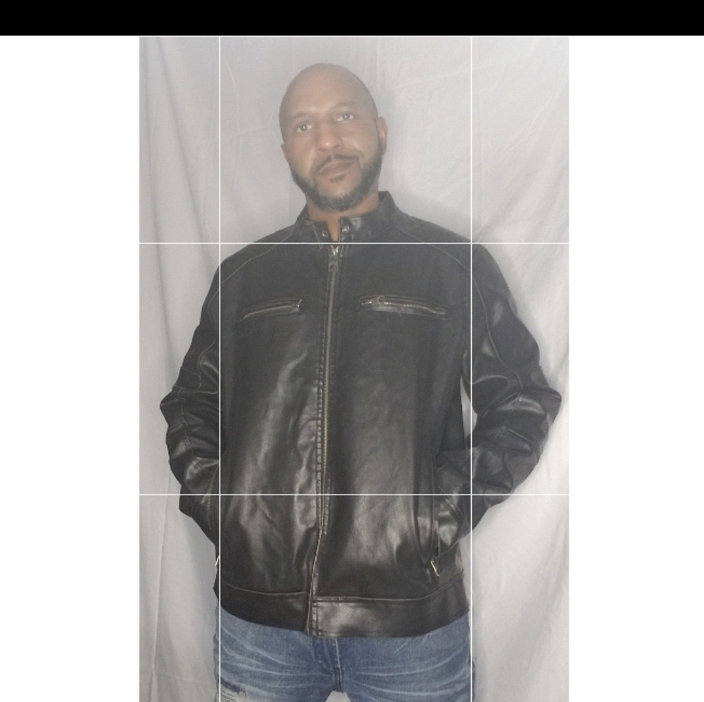 Men's Leather Jacket - Picture 2 of 7